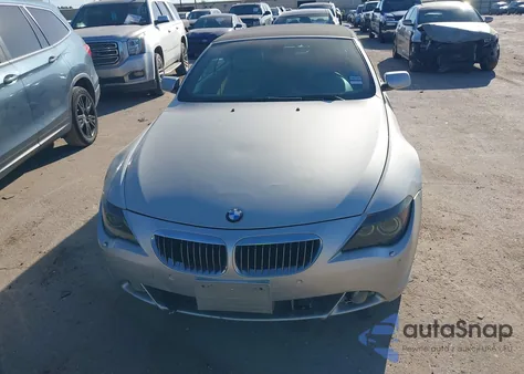 2005 BMW 645Ci from USA, damaged, VIN WBAEK73495B328565